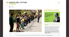 Desktop Screenshot of pl.boell.org